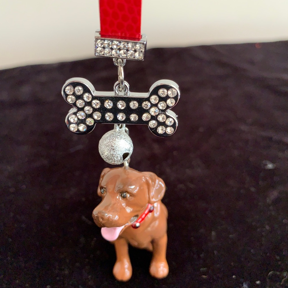 Chocolate Lab Key Ring by Blue Witch NEW